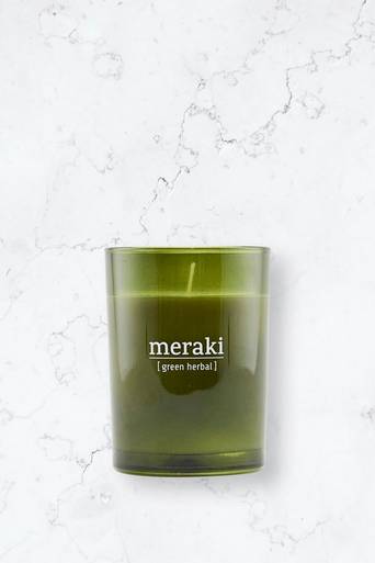 Meraki Doftljus Green Herbal Grön