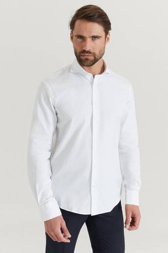 Pour Skjorta Oxford Shirt Vit