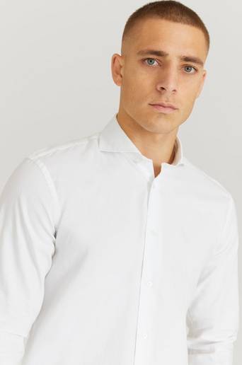 Pour Skjorta Oxford Shirt Vit