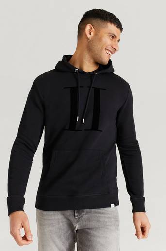 Les Deux Hoodie Encore Light Hoodie Svart