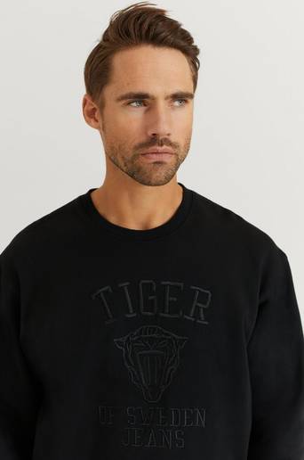 Tiger of Sweden Sweatshirt Zoab EMB Svart
