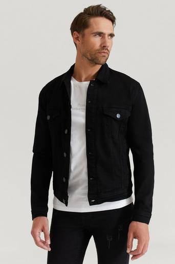 GABBA Jeansjacka Dave Black Denim Jacket Svart