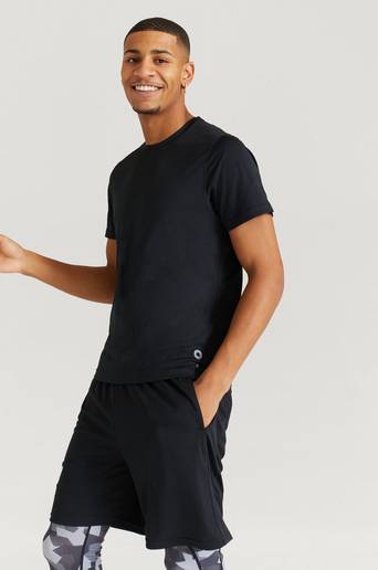 Studio Total Athleisure T-Shirt Tech Tee Svart