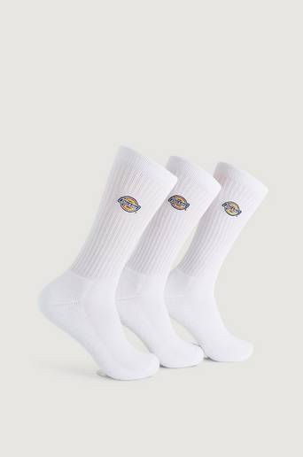 Dickies 3-Pack Strumpor Valley Grove Vit