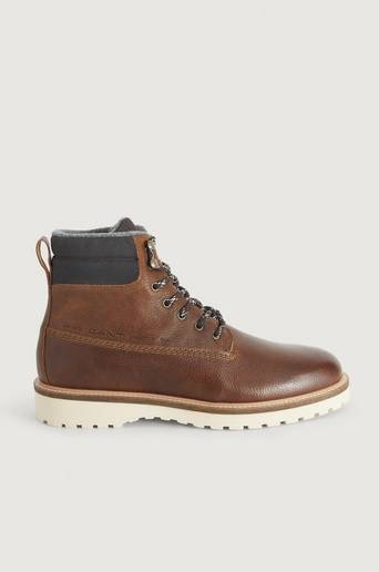 Gant Kängor Roden Mid lace boot Brun