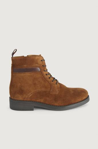 Gant Chelseaboots Brooklyn Mid Lace Boot Brun
