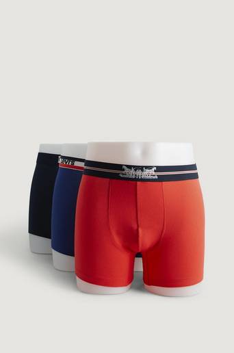 Levi's 3-Pack Boxerbriefs Levi's Men Giftbox Logo Boxer Bried 3P Blå