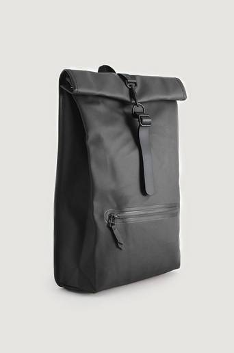 Rains Ryggsäck Roll Top Rucksack Svart