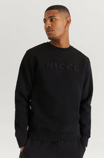 Nicce Sweatshirt Mercury Sweat Svart