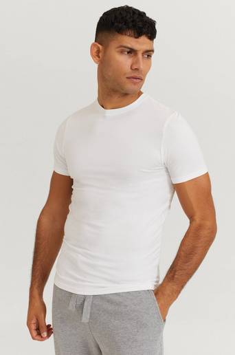 Resteröds T-shirt Tee Bamboo 2-pack Vit