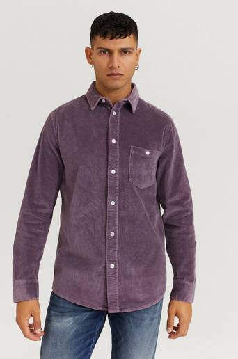 Legends Skjorta Odessa Corduroy Shirt Lila