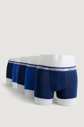 Gant Boxerkalsonger Basic Trunk 5-Pack Blå