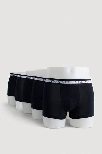 Gant Boxerkalsonger Basic Trunk 5-Pack Svart