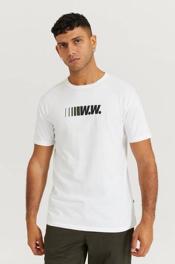 Wood Wood T-Shirt Split T-shirt Vit