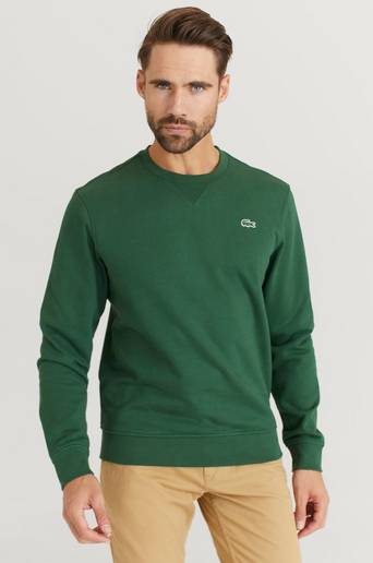 Lacoste Sweatshirt Classic Sweat Grön