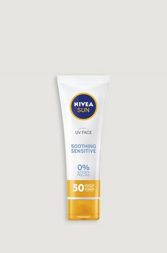 Nivea Solkräm Sun Face Soothing Sensitive SPF 50