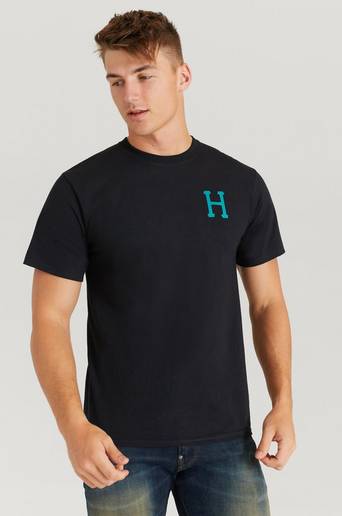 HUF T-Shirt Planta Classic H S/S Tee Svart