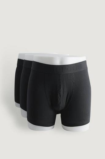 Resteröds Boxerkalsonger Boxer Organic Cotton 3-pack Svart