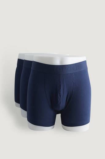 Resteröds Boxerkalsonger Boxer Organic Cotton 3-pack Blå