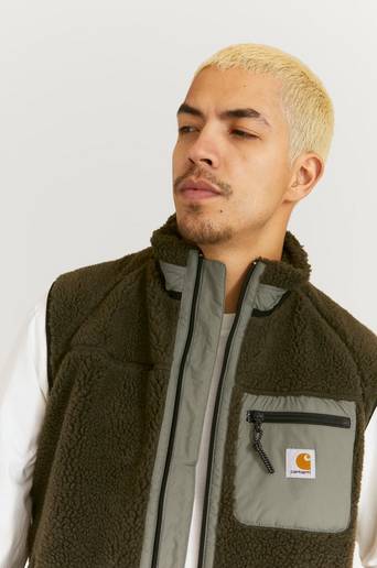 Carhartt WIP Väst Prentis Vest Liner Grön