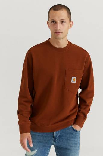 Carhartt WIP Sweatshirt Pocket Sweat Brun