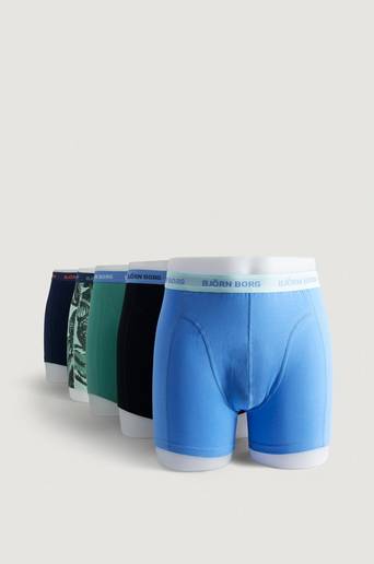 Björn Borg 5-Pack Boxerkalsonger Shorts Sammy BB Leagy Multi