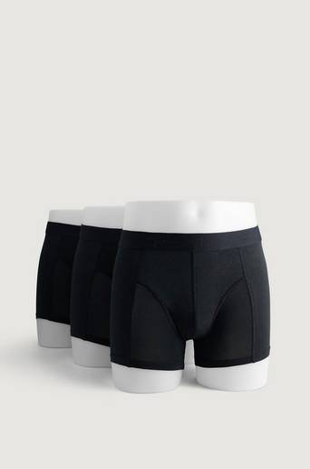 Topeco 3-Pack Boxerkalsonger Men's Bamboo Boxer Svart