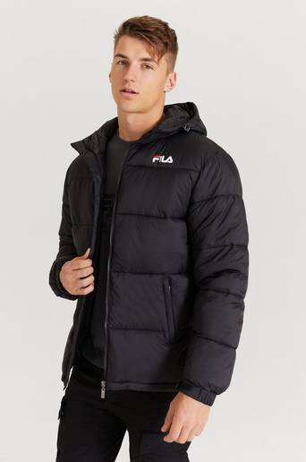 FILA Jacka Men Scooter Puffer Jacket Svart