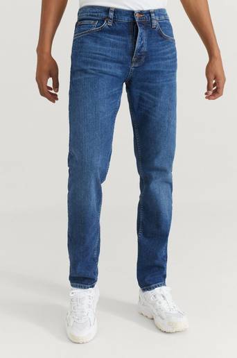 Nudie Jeans Jeans Steady Eddie II Blue Vibes Blå