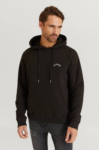 The Classy Issue Hoodie Oatmeal Hoodie Svart