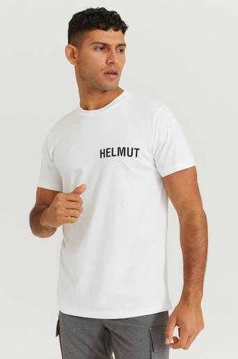 Helmut Lang T-Shirt Standard Tee Glow Vit