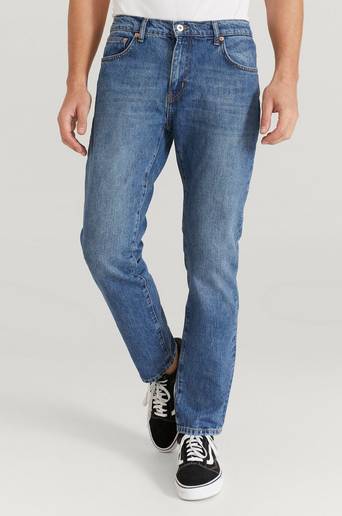 Woodbird Jeans Doc Blue Vintage Jeans Blå