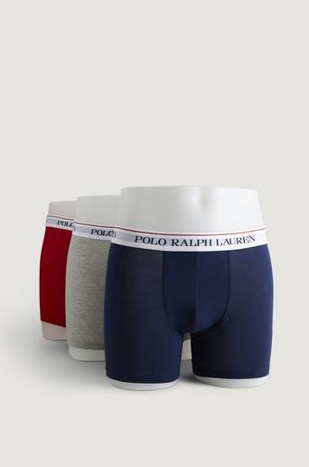 Polo Ralph Lauren 3-Pack Boxer Brief Röd