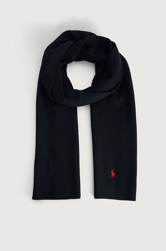 Polo Ralph Lauren Halsduk Merino Scarf Svart