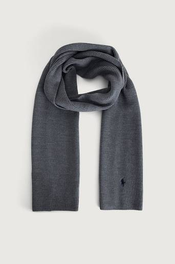 Polo Ralph Lauren Halsduk Merino Scarf Grå