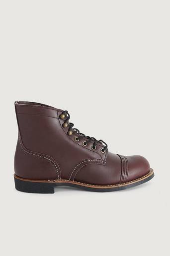 Red Wing Shoes Kängor Iron Ranger Röd