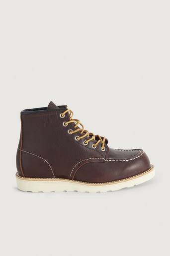 Red Wing Shoes Kängor 6-inch Classic Moc Toe Brun