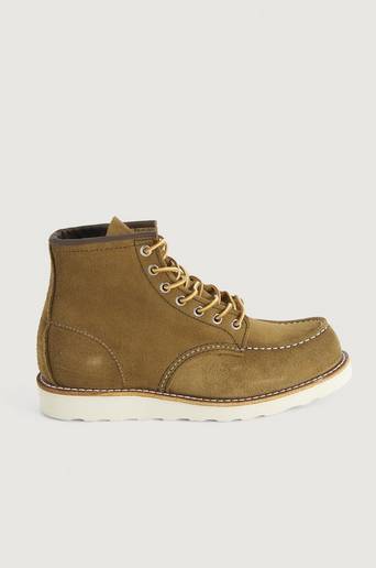 Red Wing Shoes Kängor 6-inch Classic Moc Toe Grön