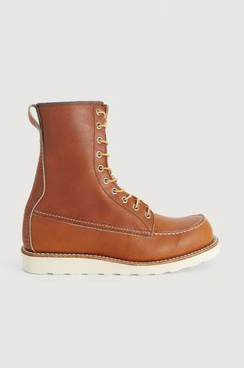 Red Wing Shoes Boots 8-inch Moc Toe Brun