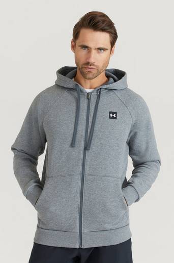 Under Armour Sweatshirt UA Rival Fleece FZ Hoodie Grå