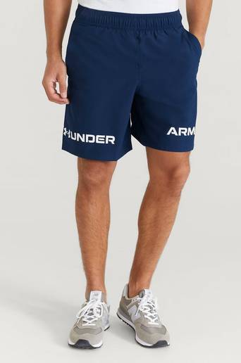 Under Armour Shorts UA Woven Graphic WM Short Blå