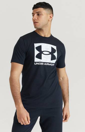 Under Armour T-Shirt UA ABC Camo Boxed Logo SS Svart
