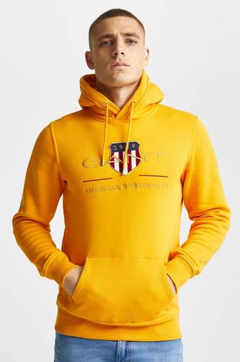 Gant Hoodie Archive Shield Hoodie Gul