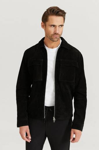 Human scales rick suede jacket hotsell