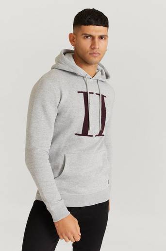 Les Deux Hoodie Encore Bouclé Hoodie Grå