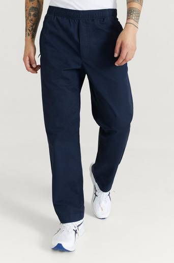 Wood Wood Byxor Stanley Twill Trousers Blå