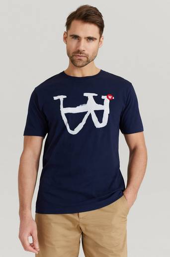 Wood Wood T-Shirt Ace T-shirt Blå