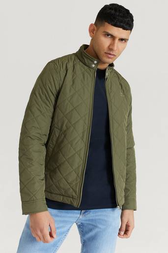 Gant Jacka Quilted Windcheater Grön