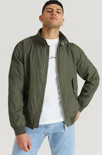 Gant Jacka D1. Nylon Harrington Jacket Grön