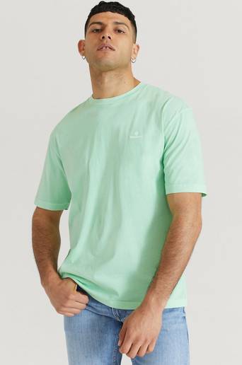 Gant T-Shirt D2. Sunfaded SS T-Shirt Grön